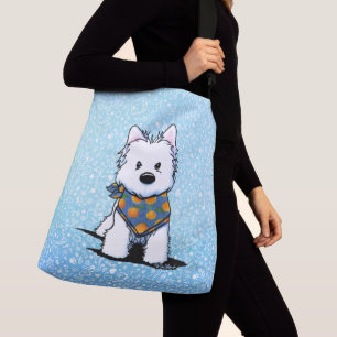 KiniArt Westie Peach Axelväska