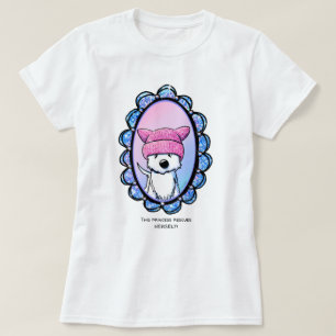 KiniArt Westie Prinsessa T Shirt