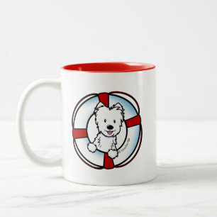 KiniArt Westie Rädding Mugg