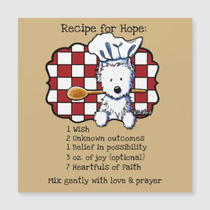 KiniArt Westie Recept for Hope