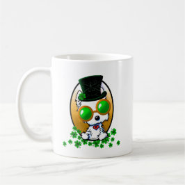 KiniArt Westie Terrier St. Paddy's Kaffemugg