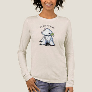 KiniArt Westie Terrier T Shirt
