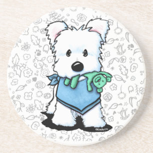 KiniArt Westie Terrier Underlägg