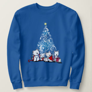 KiniArt Westie Terriers jul T Shirt