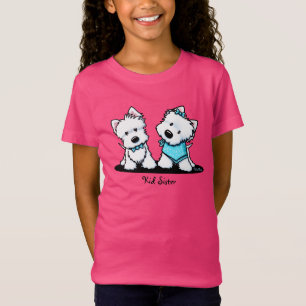 KiniArt Westie Terriers T-Shirt