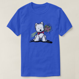 KiniArt Westie Valentine T-Shirt