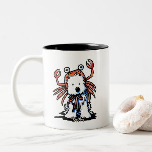 KiniArt Westie Zodiac CANCER Crab Mugg