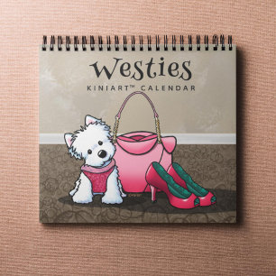 KiniArt Westies-kalender Kalender