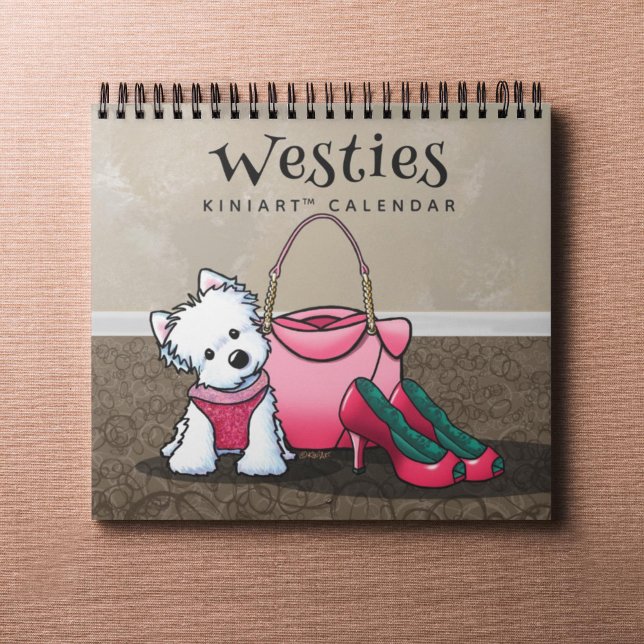 KiniArt Westies-kalender Kalender (Skapare uppladdad)