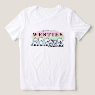 KiniArt Westies T Shirt