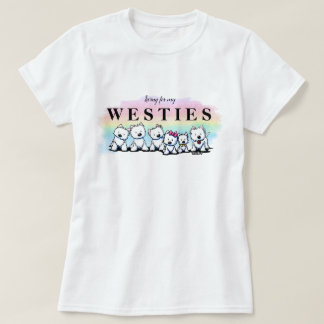 KiniArt Westies T Shirt