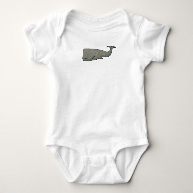 KiniArt Whale T-shirt (Framsida)