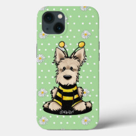 KiniArt Wheaten Scottish Bee iPhone-fodral