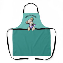 KiniArt Wheaten Terrier Puppy All-over Print Apron