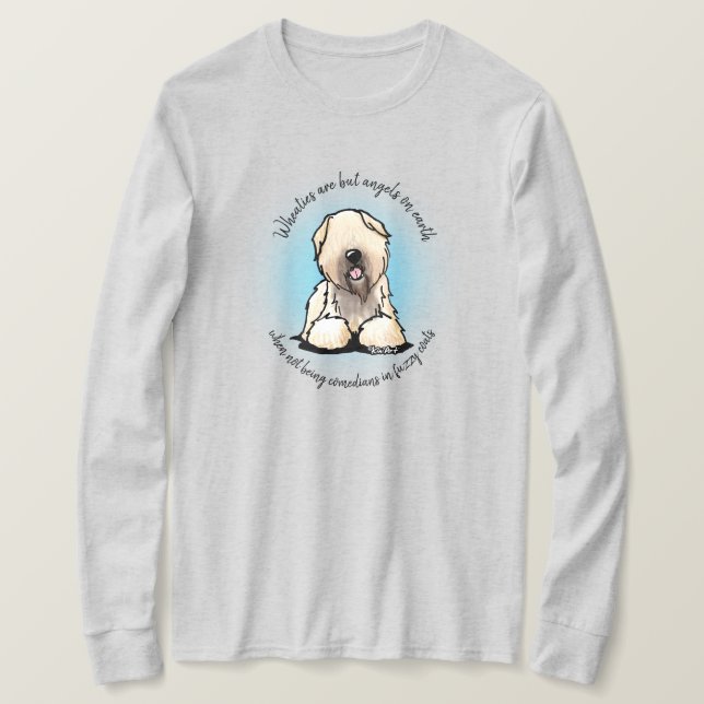 KiniArt Wheaten Terrier T-Shirt (Design framsida)