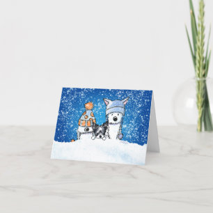 KiniArt Winter Trio Kort