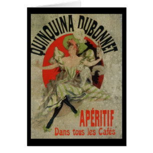 Kinina Dubonnet 1898 3 Hälsningskort