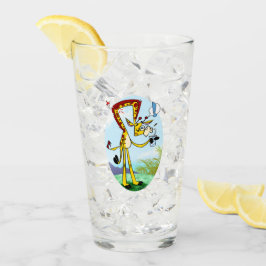 KINK IN MY DRINK GIRAFFE by Jeff Willis Art Glaskopp