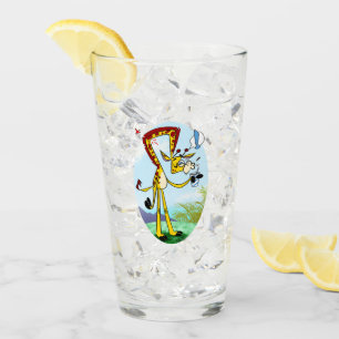 KINK IN MY DRINK GIRAFFE by Jeff Willis Art Glaskopp