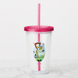 KINK IN MY DRINK GIRAFFE by Jeff Willis Art Take Away Mugg