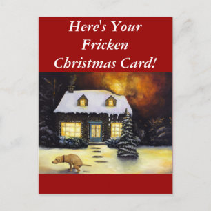 Kinkades mardröm helg vykort