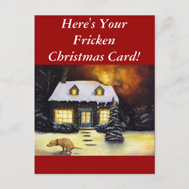 Kinkades mardröm helg vykort (Framsida)