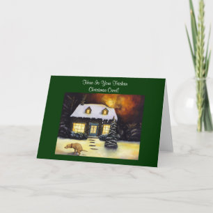 Kinkades Nightmare Helgkort