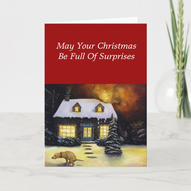 Kinkade's Worst Nightmare Helgkort (Framsida)