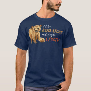 Kinkajou 3 People Wildlife Animal Honungsbjörn Nig T Shirt