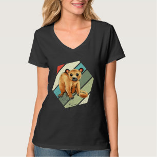 Kinkajou Hexa Retro-Vintagen Nattasensile A T Shirt