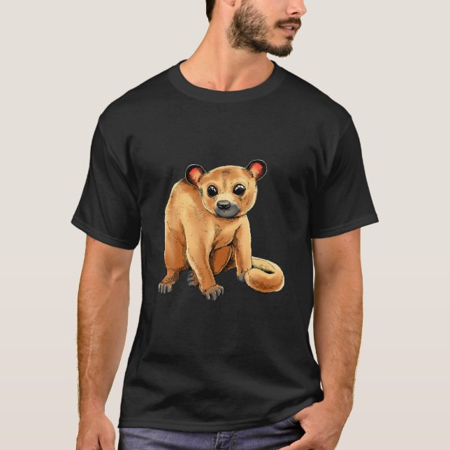 Kinkajou honey Bear Night Walker Night Ape Kinkajo T Shirt (Framsida)