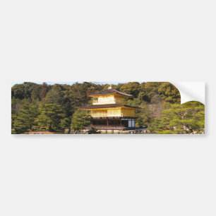 Kinkaku-ji 金 閣 Golden Pavilions 寺 Bildekal