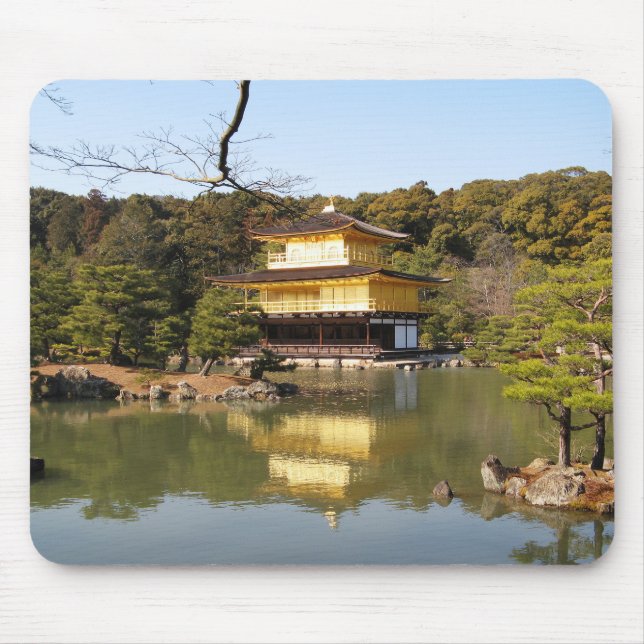 Kinkaku-ji 金 閣 Golden Pavilions 寺 Musmatta (Framsidan)