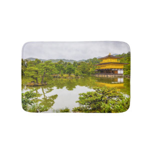 Kinkaku-ji eller Golden Pavilion och Pond, Kyoto Badrumsmatta