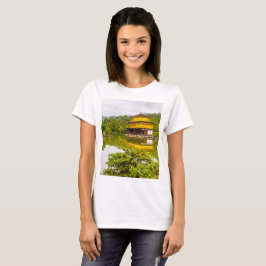 Kinkaku-ji eller Golden Pavilion och Pond, Kyoto T Shirt