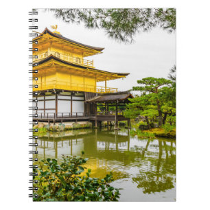 Kinkaku-ji, guldpajon, Kyoto Anteckningsbok