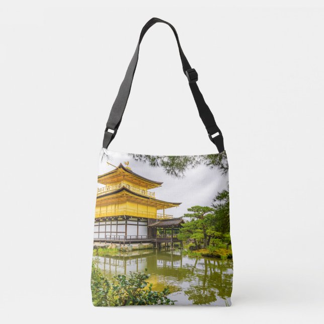Kinkaku-ji, guldpajon, Kyoto Axelväska (Baksida)