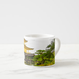 Kinkaku-ji, guldpajon, Kyoto Espressomugg