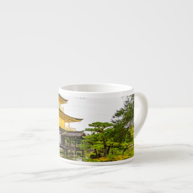 Kinkaku-ji, guldpajon, Kyoto Espressomugg (Framsida höger)