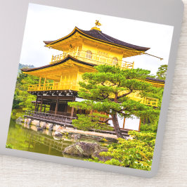 Kinkaku-ji, guldpajon, Kyoto Klistermärken