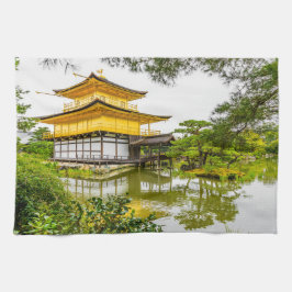 Kinkaku-ji, guldpajon, Kyoto Kökshandduk