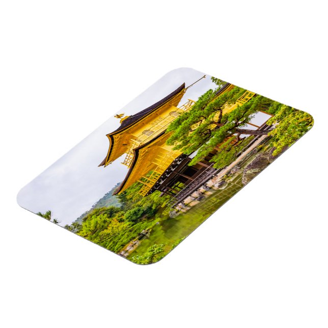 Kinkaku-ji, guldpajon, Kyoto Magnet (Vänstra Sidan)