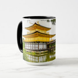 Kinkaku-ji, guldpajon, Kyoto Mugg