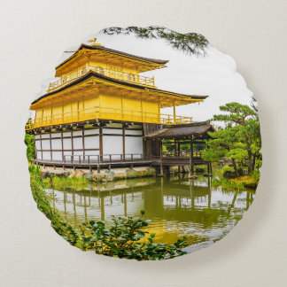 Kinkaku-ji, guldpajon, Kyoto Rund Kudde