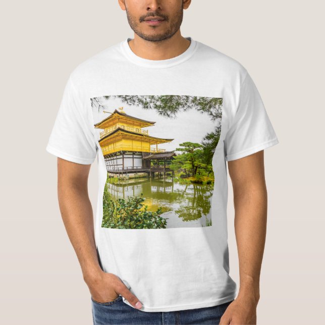 Kinkaku-ji, guldpajon, Kyoto T Shirt (Framsida)