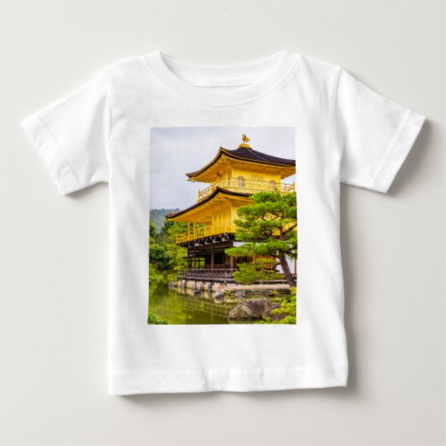 Kinkaku-ji, guldpajon, Kyoto T Shirt (Framsida)