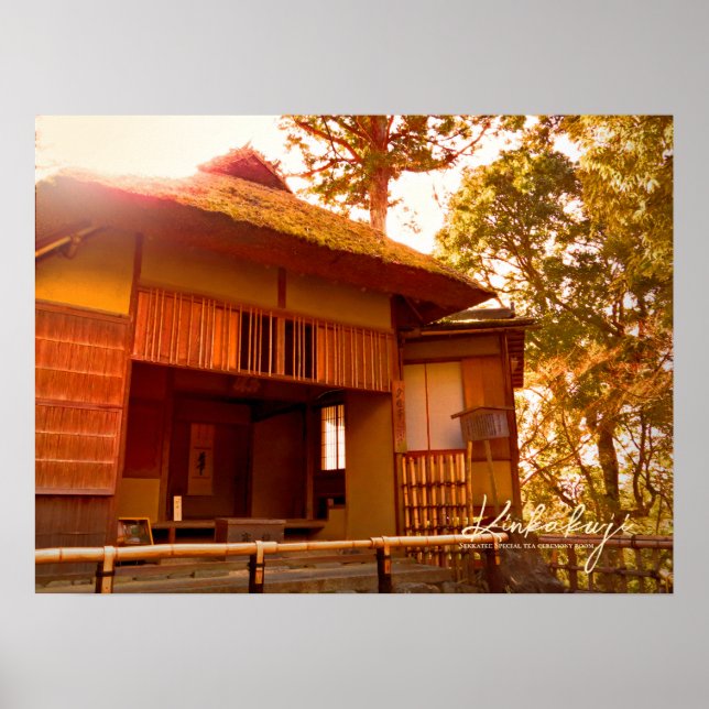 Kinkaku-ji (Sekkatei) affisch (Framsidan)