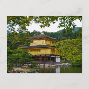 Kinkaku-ju (Golden Pavillion), Kyoto - vykort