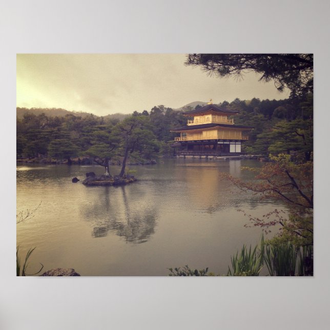 Kinkakuji Temple, Kyoto, Japan Poster (Framsidan)