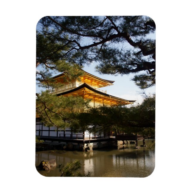 Kinkakuji (The Golden Pavilion) Magnet (Vertikal)